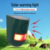 Solar Anti-Theft Sound & Light Alarm for Outdoor Farms and Ponds