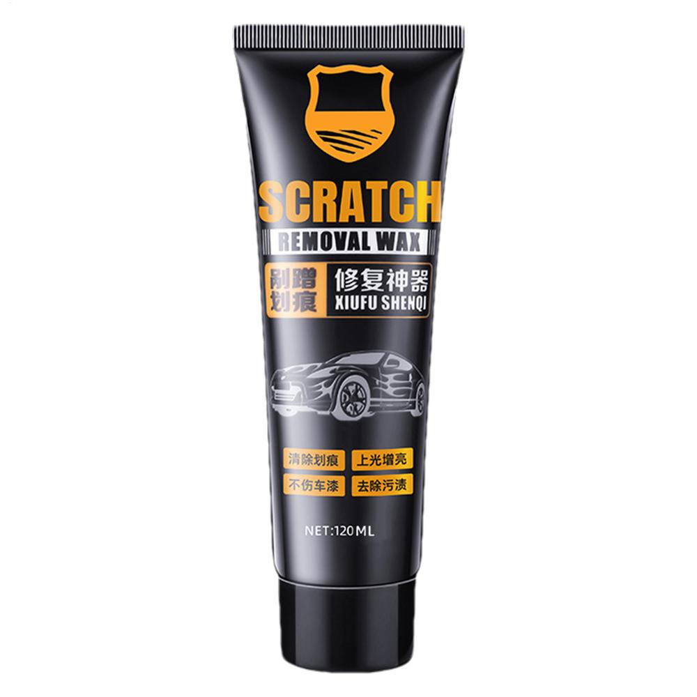 Car Scratch Repair Paste Polishing Wax Paint Scratch Removal Multi-purpose Wax With Sponge 120ml Wax For Deep Car Paint Scratch