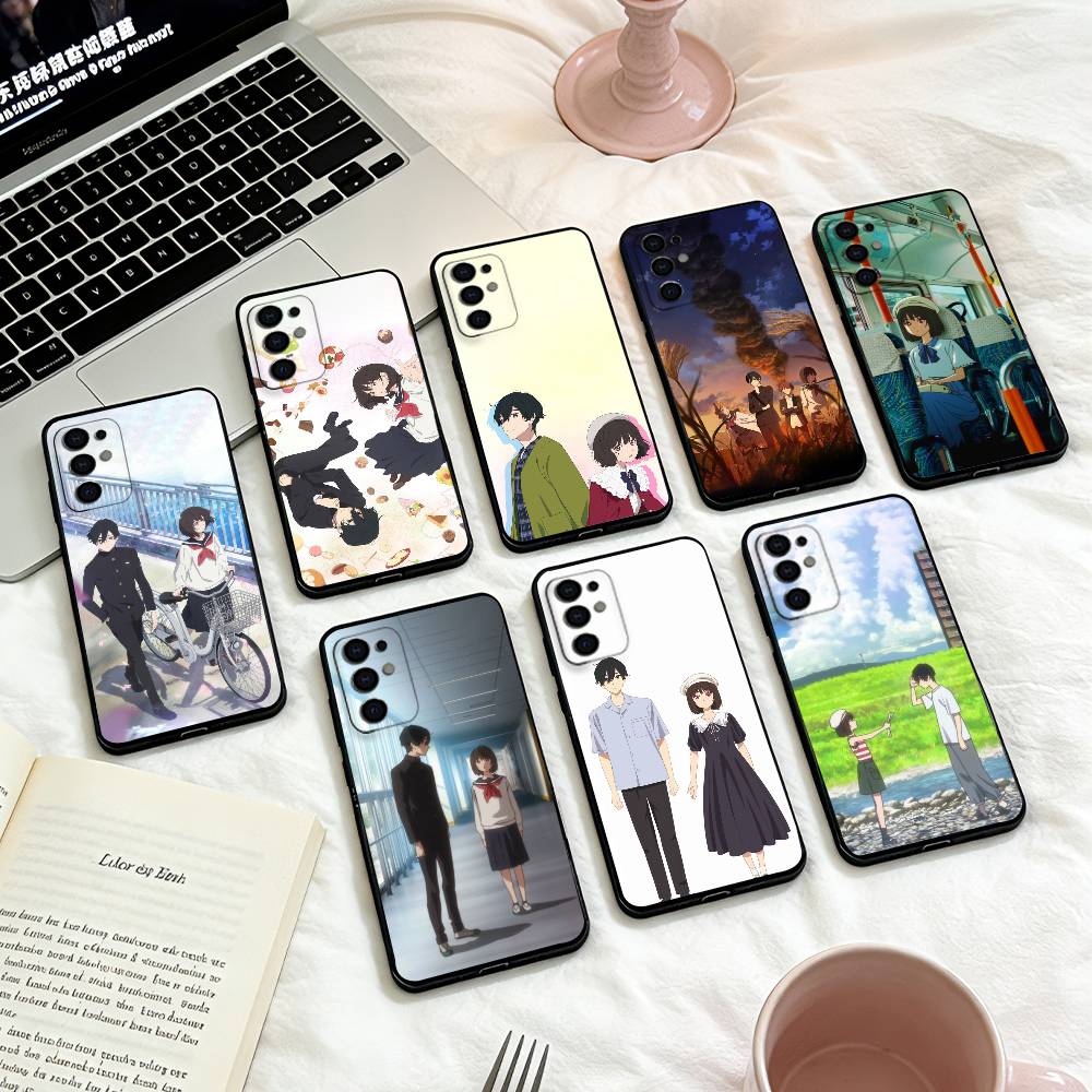 Аниме S-Shoushimin Чехол для телефона Samsung S25,24,23,22,30,21,10,9,Ultra,Plus,Lite,FE,4,5 G Мягкий Черный Чехол