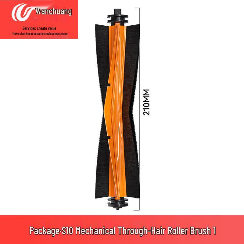 Аксессуары для робота-пылесоса Dreame S10: Комплект боковой и роликовой щеток, швабры, пылесборника