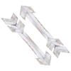 2PCS Wooden Arrows Decor Sign Wall Art Decor Farmhouse Courtyard Wedding SuppliesWhite