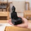 Подарки для медитации осознанности 3D-печатный держатель для благовоний Будда для палочек, Дзен-пепельница Настольная статуэтка-украшение с чашей для сбора пепла, Декор