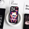 Хэллоуинский скелет Чехол для iPhone 17 Pro Max, 14, 13 Pro, Матовый 12/15 Премиум