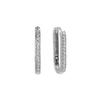 Shertz Oval Cubic Onetouch Earring (14k) SHER0011