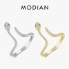 Adjustable Snake Ring 925 Sterling Silver Trendy Clear CZ Dazzling Open Size Female Finger Ring for Women Party Jewelry