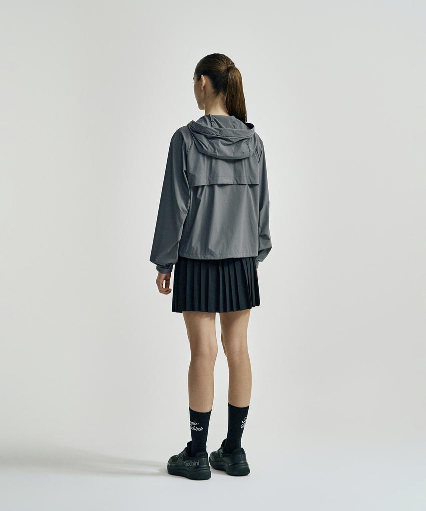 Sergio Tacchini W Вентилируемая тканая куртка с капюшоном (Д.Грей)