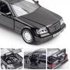 1/32 Classic Benz S-W140 Alloy Diecast Car Model Toys Metal Body Rubber Tires Vehicles with Sound Light Doors Openable for Gifts Boy