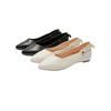 Leather soft sole spring and summer single shoes women's flat shoes new summer women's shoes versatile shallow mouth pointed small leather shoes