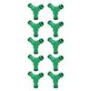 10PCS 3 Way Coupling Water Hose Fitting Y Connector Adapter Coupler for Garden Irrigation