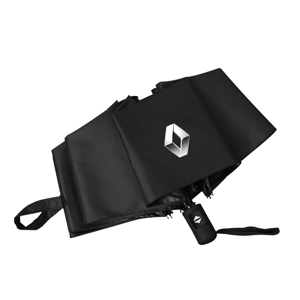 2026 Hot For Renault Hub Caps High-end Car Folding Sunshade Windproof Umbrella for Renault Megane Scenic Logan Laguna Espace Sym