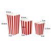 20/50pcs Popcorn Box Buckets Fries Cup Movie Night Kids Birthday Party Favors Snack Container Bag Wedding Christmas Supplies Party Decoration Props
