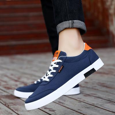 Мужская обувь повседневная джинсовая Мужские кроссовки Slip on Loafers Мужская парусиновая обувь Дышащая мягкая плоская обувь для вождения Мужская повседневная