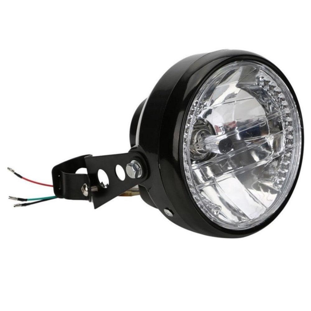 Универсальный 7-дюймовый светодиодный фонарь для мотоцикла, указатель поворота, 39-51 мм, держатель для крепления на мотоцикл Harley Honda