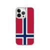 Coque iPhone - Drapeau Norvège - iPhone 13 Pro - Souple - Multicolore - Design Officiel