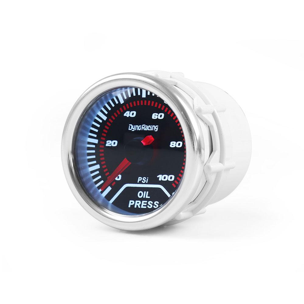 2" 52mm Auto Oil Pressure Gauge 0-100 PSI Car Oil Pressure Meter with Sensor