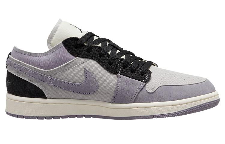 Jordan 1 Низкий Кроссовок Craft Inside Out Цементно-серый DZ4135-002