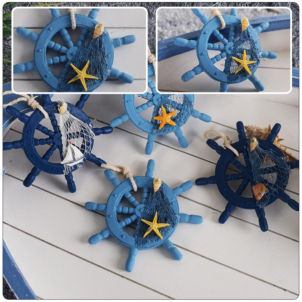 Винтажный декор Руль украшения дома деревянное настенное украшение бустер сиденье обеденный стул