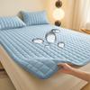 Водонепроницаемый наматрасник с эластичной стеганой простыней, мягкая, приятная для кожи простыня, защитный коврик для матраса, без наволочки