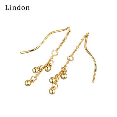 Серьги Lindon из медного сплава, серьги-капли для женщин, подарки на свадьбу