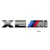BBKQ7 1PCS Car Stickers Car Trunk Sticker grey Car Badge For BMW X1M X2M X3M X4M F25 F26 G01 G02 X5M G05 X6M F15 F16 E70 E71 X7M X8 M