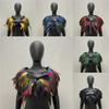 Sexy Punk Gothic Gothic Feather Shawl Feather Cape Fake Collar Luxury Feather Scarves