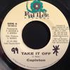 7-дюймовая пластинка CAPLETON - Take It Off RR003 Rattler Records 2002 Ямайка Регги, Ска и Даб Б/У