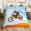 Комплект постельного белья для мотокросса, полный комплект стеганого одеяла для мотоциклистов, экстремальный спортивный пододеяльник, байкерский стеганый чехол для мотоцикла, мотоцикла, мотоцикла, мотоцикла, мотоцикла