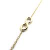 Les Trésors De Lily [M8851] - Gold Plated 'Infini' Bracelet - 14x6 Mm