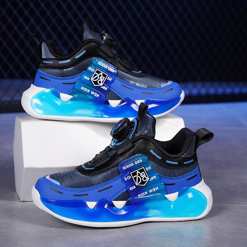 Мальчиковые Красные Зимние Спортивные Ботинки на Флисовой Подкладке для Нового Года