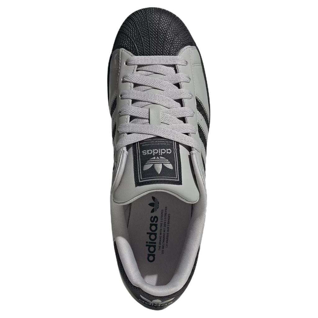 Adidas Originals Superstar 2 Classic Shell Toe Sneakers Unisex Sneakers Gray Black JQ3183