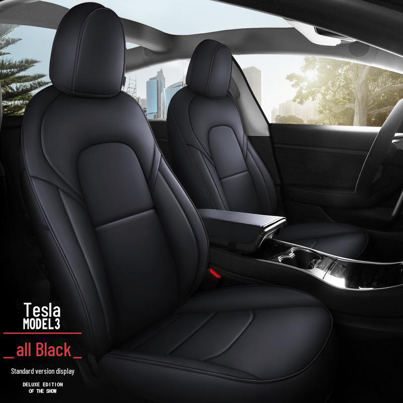 Tesla Model 3 Special Full Surround Five-Seat Leather Seat Cover