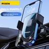 Pisen Car Phone Holder, Hook-Style In-Car Navigation Mount, Universal, Non-Obstructive View, Rotatable, Phantom Black