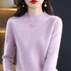 Женский свитер 100% мериносовая шерсть зимний вязаный пуловер осенний джемпер женский трикотажный топ с длинным рукавом