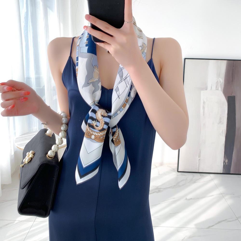 90 * 90cm Four Seasons Available New Large Square Towel Headband Breathable Sweat Absorbing Sunscreen Simple Shawl Professional Scarf