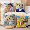 M-Manga C-Candy C-Candy Stitch Lucky Dragon Pillow Cover Sofa Cushion Cover Home Room Decoration Children Gift