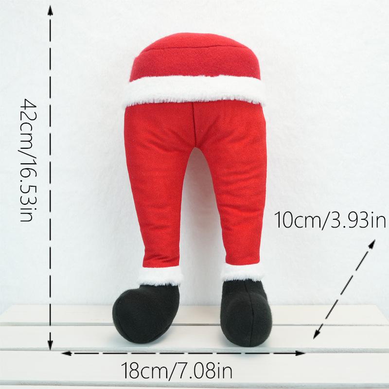 Elf Leg Christmas Tree Ornaments: Cute Festive Decorations & Window Pendants