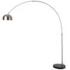 Visame Arched Floor Lamp, Nordic Design, Remote Control, Dimmable, Color Adjustable, Marble Arch Lighting, Modern Room Light for Bedroom, Living