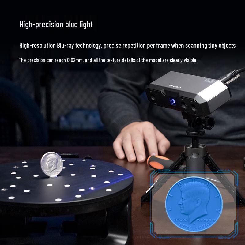 REVOPOINT MINI 2 High-Precision Handheld 3D Scanner CN plug (adapter included)