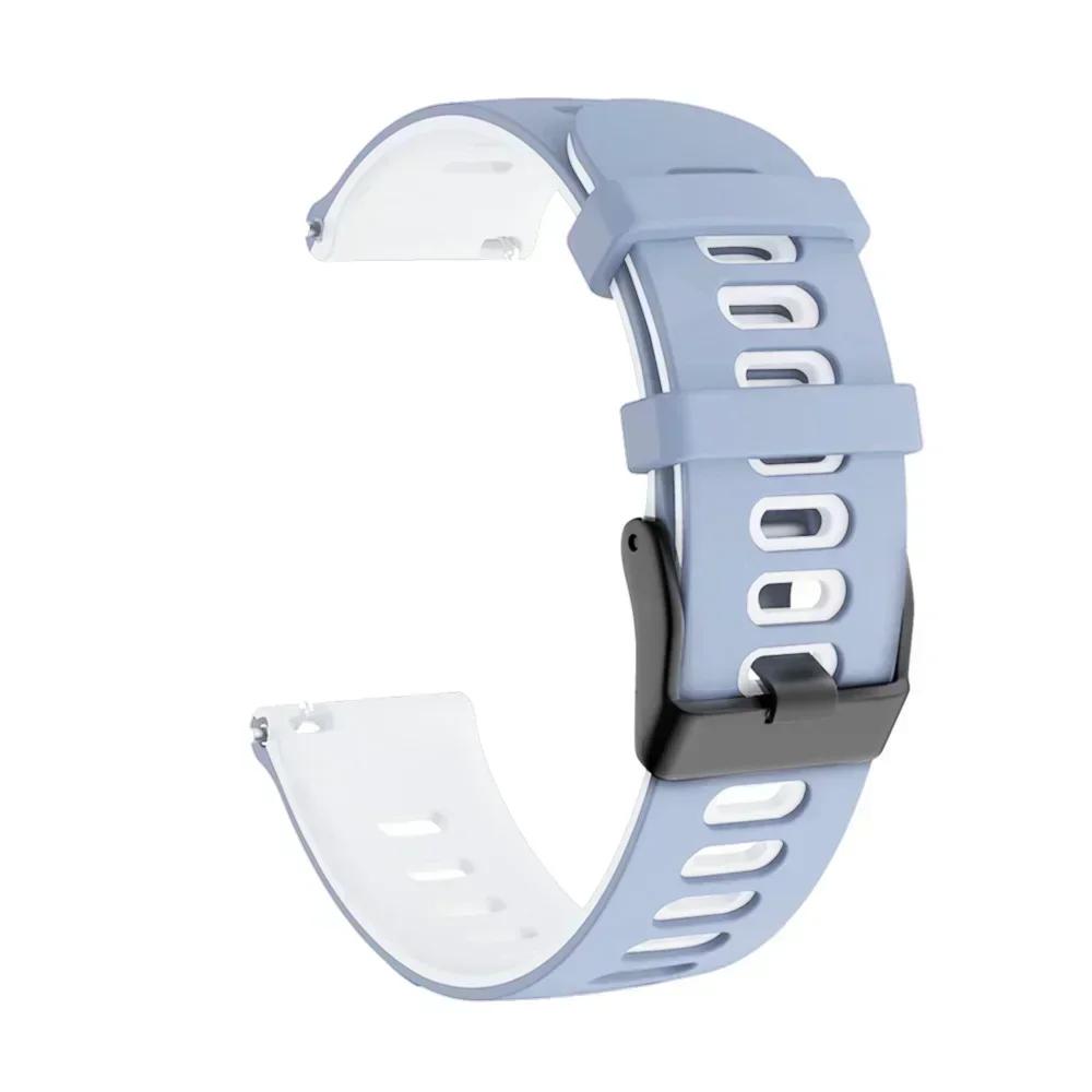 20 22мм Силиконовый ремешок для Garmin Venu 3 Ремешок Forerunner 265 255 Music Vivoactive 4 Для Garmin Venu Sq 2 Plus Браслет Универсальный