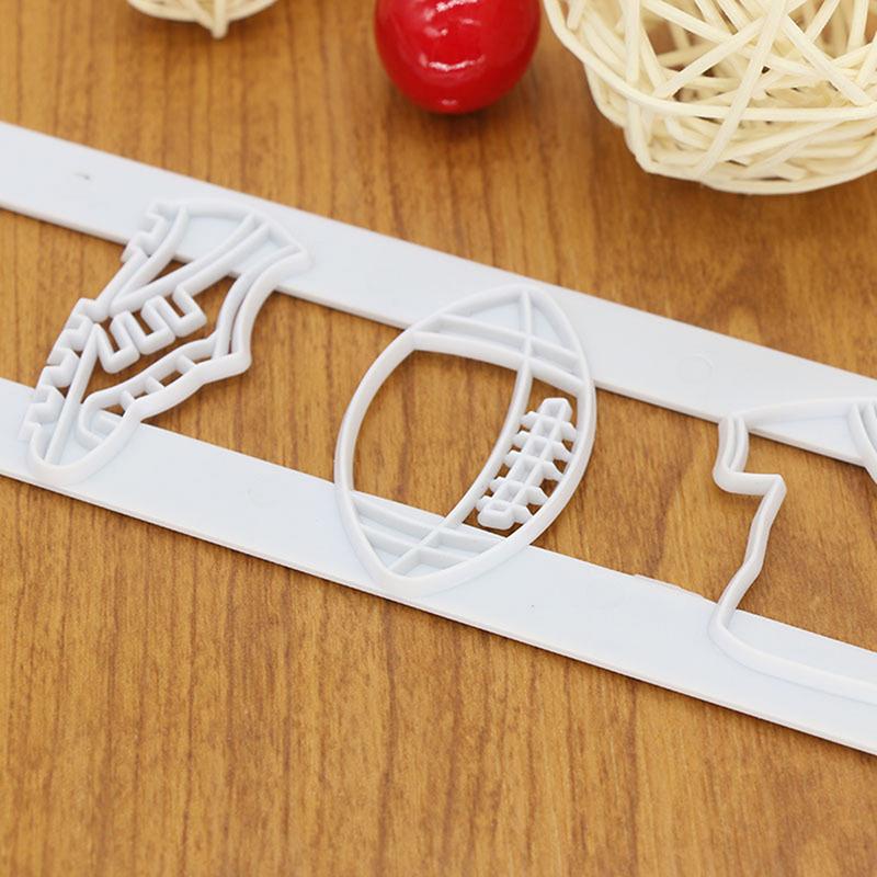 Футбол Спорт Резка Ремесло Печенье Выпечка Бисквит Форма для помадки торт