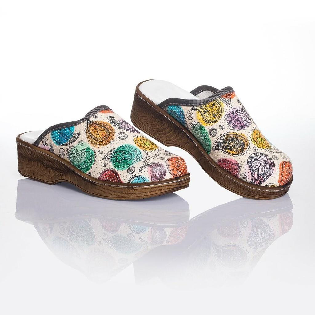 Ортопедические женские медицинские сабо — противоскользящие, удобные