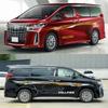 Автомобильные наклейки для Toyota Alphard Vellfire TRD MVP Van, графический комплект в полоску, стильный чехол, виниловые декоративные наклейки, тюнинг авто