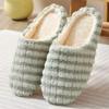 Women Indoor Slippers Warm Plush Home Slipper Autumn Winter Shoes Woman House Flat Floor Soft Slient Slides for Bedroom