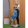 Nantan Poly Resin Romantic Couple Showpiece for Bedroom Decorations ,Showpiece for Husband Girlfriend Boyfriend Wife House Warming Gift