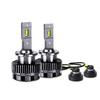 Auto Ideas D2S D2R LED Headlight Bulb 35W 6000K 8600Lm Optical Axis Adjustable Genuine HID Replacement Canceller Vehicle Inspection Compatible