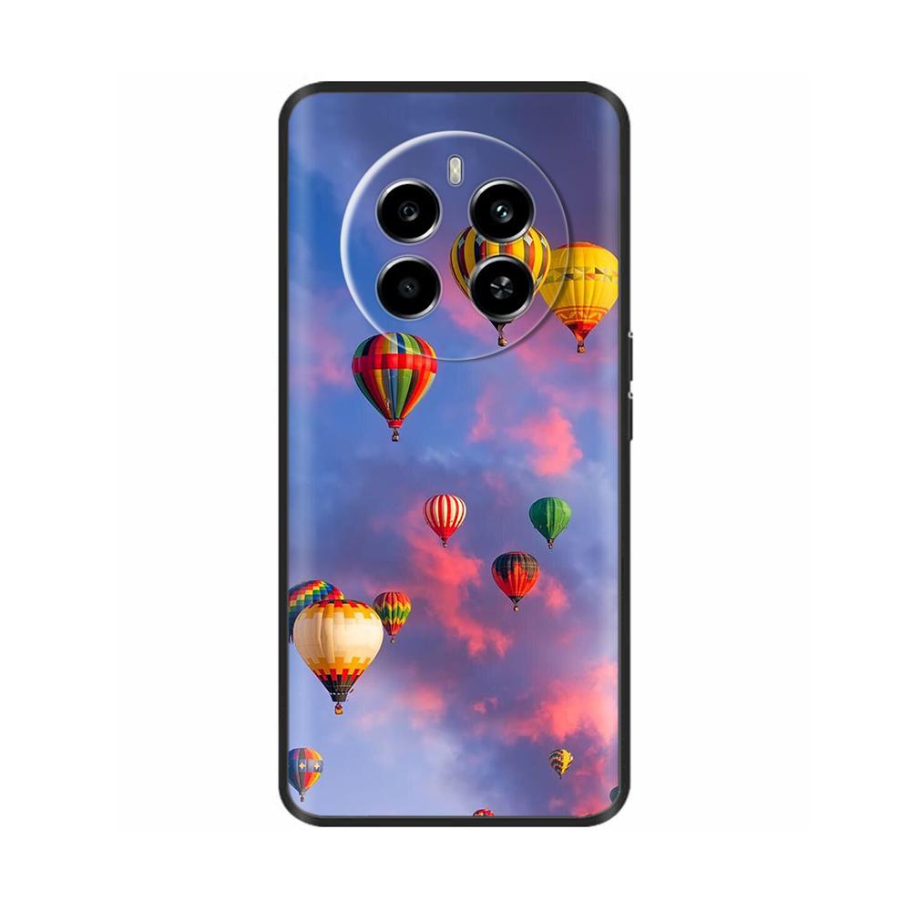 Крашеный чехол для Realme Narzo 70 Мягкий силиконовый задний чехол для Realme Narzo 70 Pro 70x Модные роскошные чехлы с принтом Coque Fundas