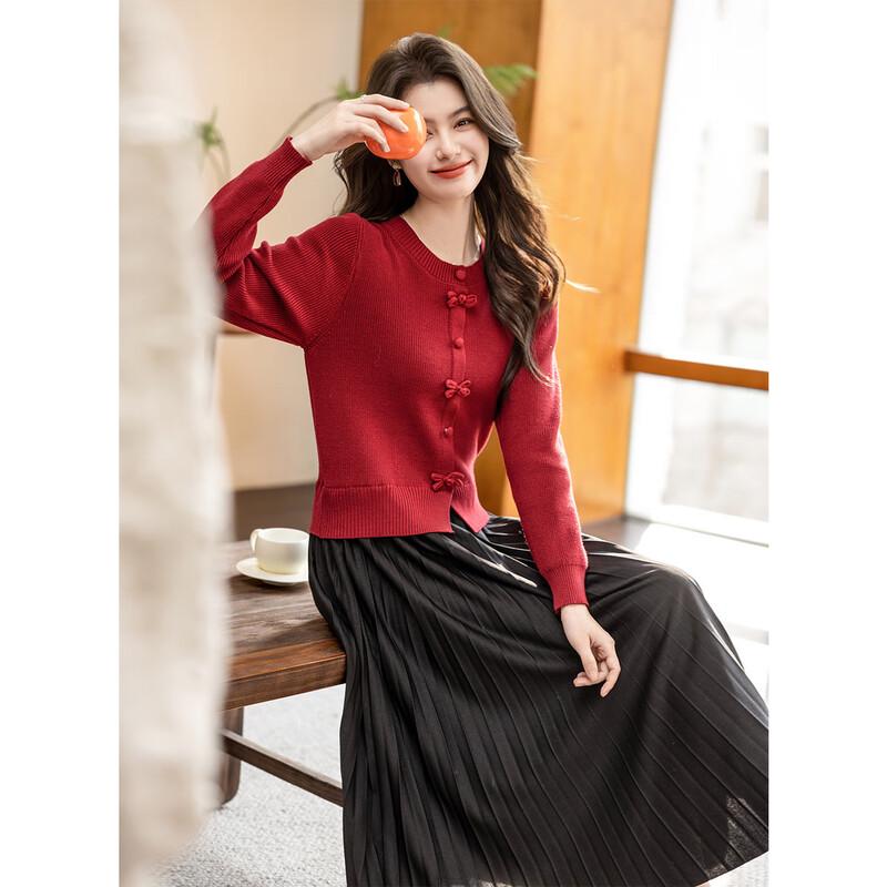 MOKANA Urban Casual Mid-length Long Sleeve Dress