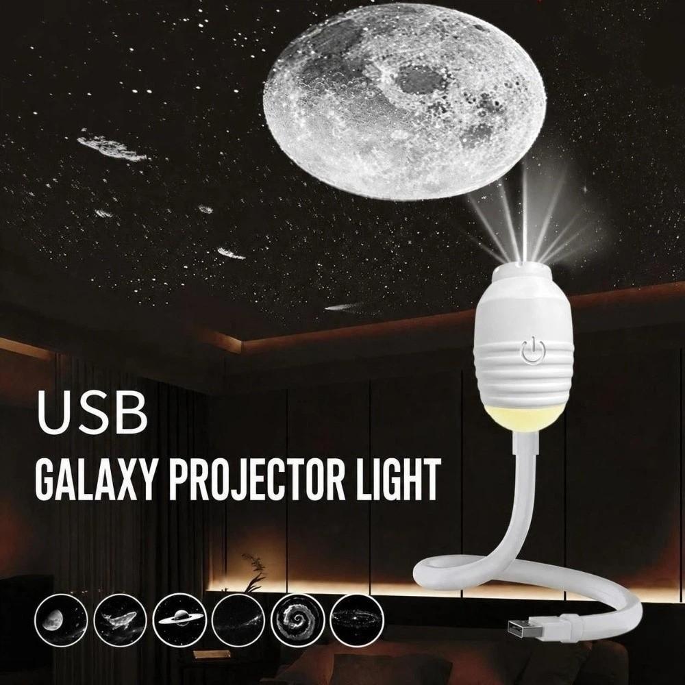 3/6Pcs Slides Night Light Stepless dimming Star Projector Mini Galaxy Projector Home