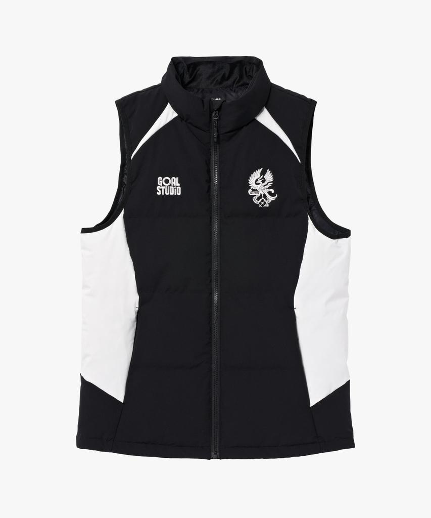 Goalstudio Gfc 26 Bench Down Vest-Black/White