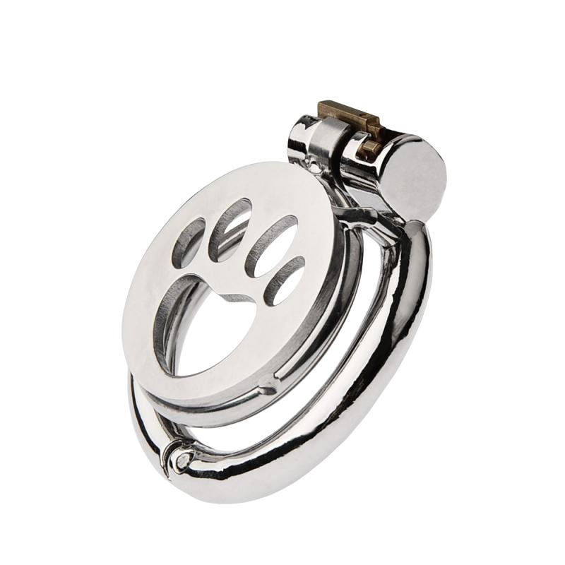 Adjustable Stainless Steel Chastity Cage Metal Safety Lock Male Wearable Intimate Accessory